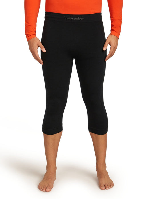 Icebreaker 260 ZoneKnit Seamless 18" Mens 3 - 4 Tights - Skiis & Biikes