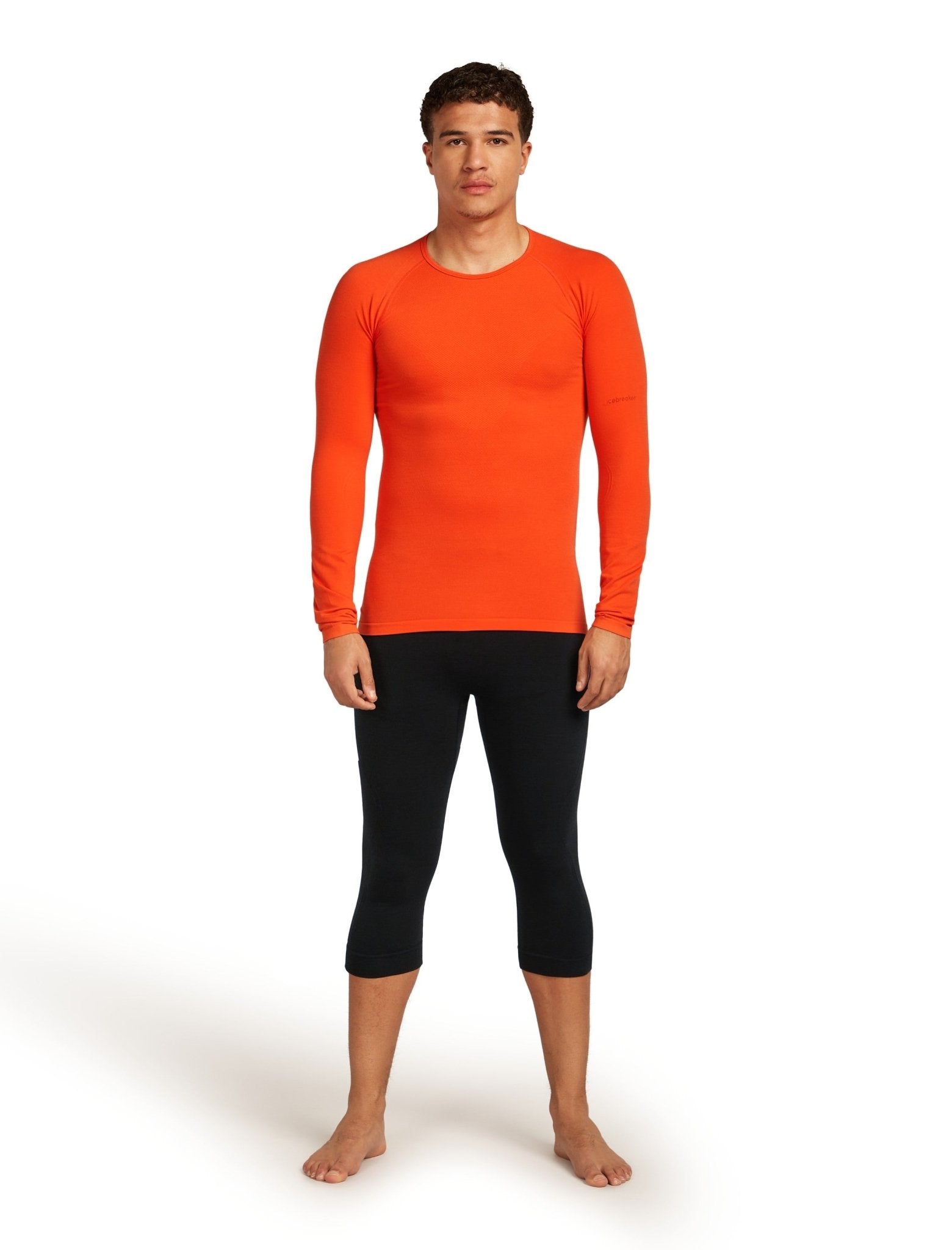 Icebreaker 260 ZoneKnit Seamless 18" Mens 3 - 4 Tights - Skiis & Biikes