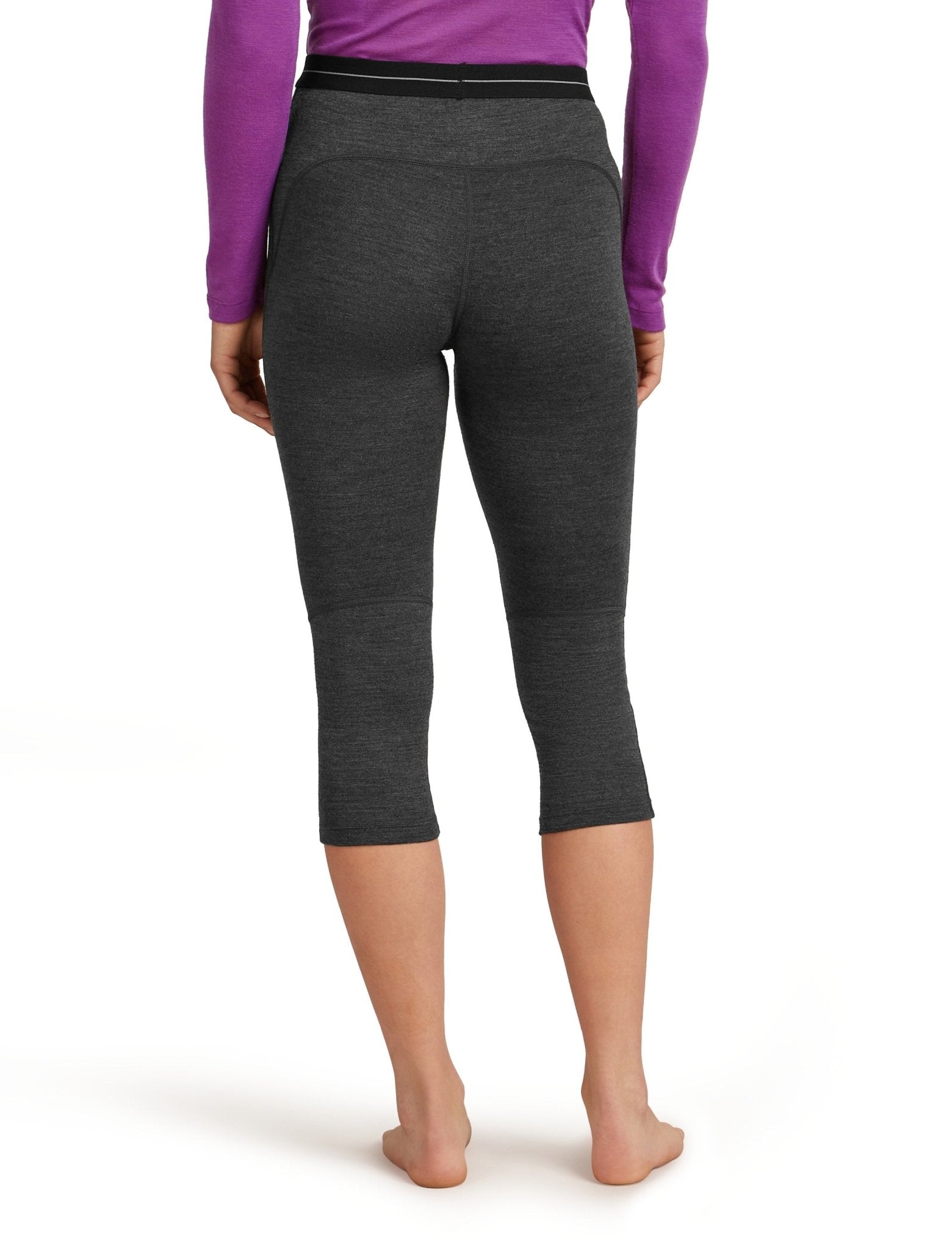 Icebreaker 260 ZoneKnit Womens 3 - 4 Leggings - Skiis & Biikes