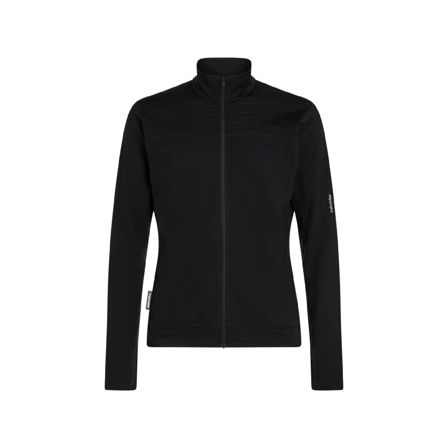 Icebreaker 300 RealFleece Descender Mens LS Zip - Skiis & Biikes