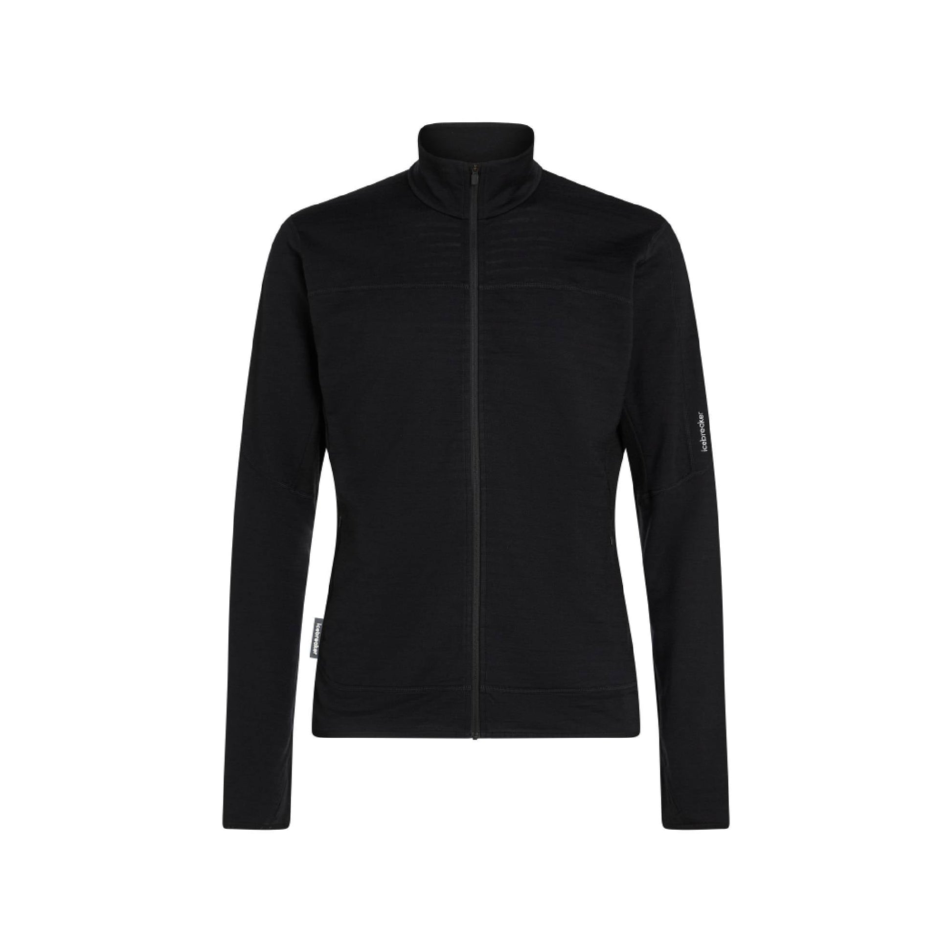 Icebreaker 300 RealFleece Descender Mens LS Zip - Skiis & Biikes