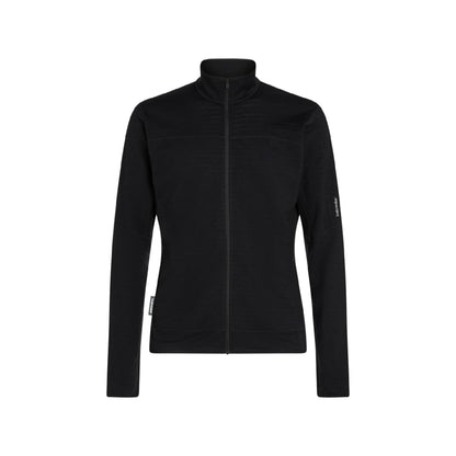 Icebreaker 300 RealFleece Descender Mens LS Zip - Skiis & Biikes