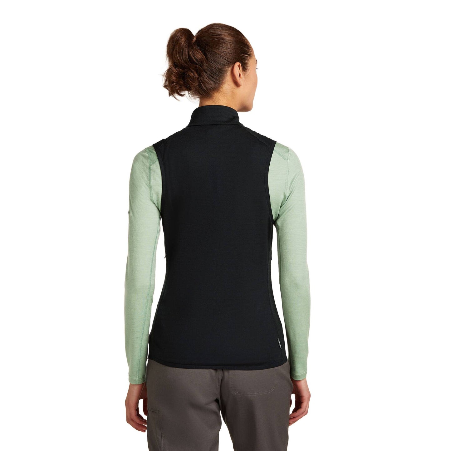 Icebreaker 300 RealFleece Descender Womens Vest - Skiis & Biikes