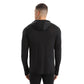 Icebreaker Merino 125 Cool - Lite Sphere Mens LS Hoodie - Skiis & Biikes