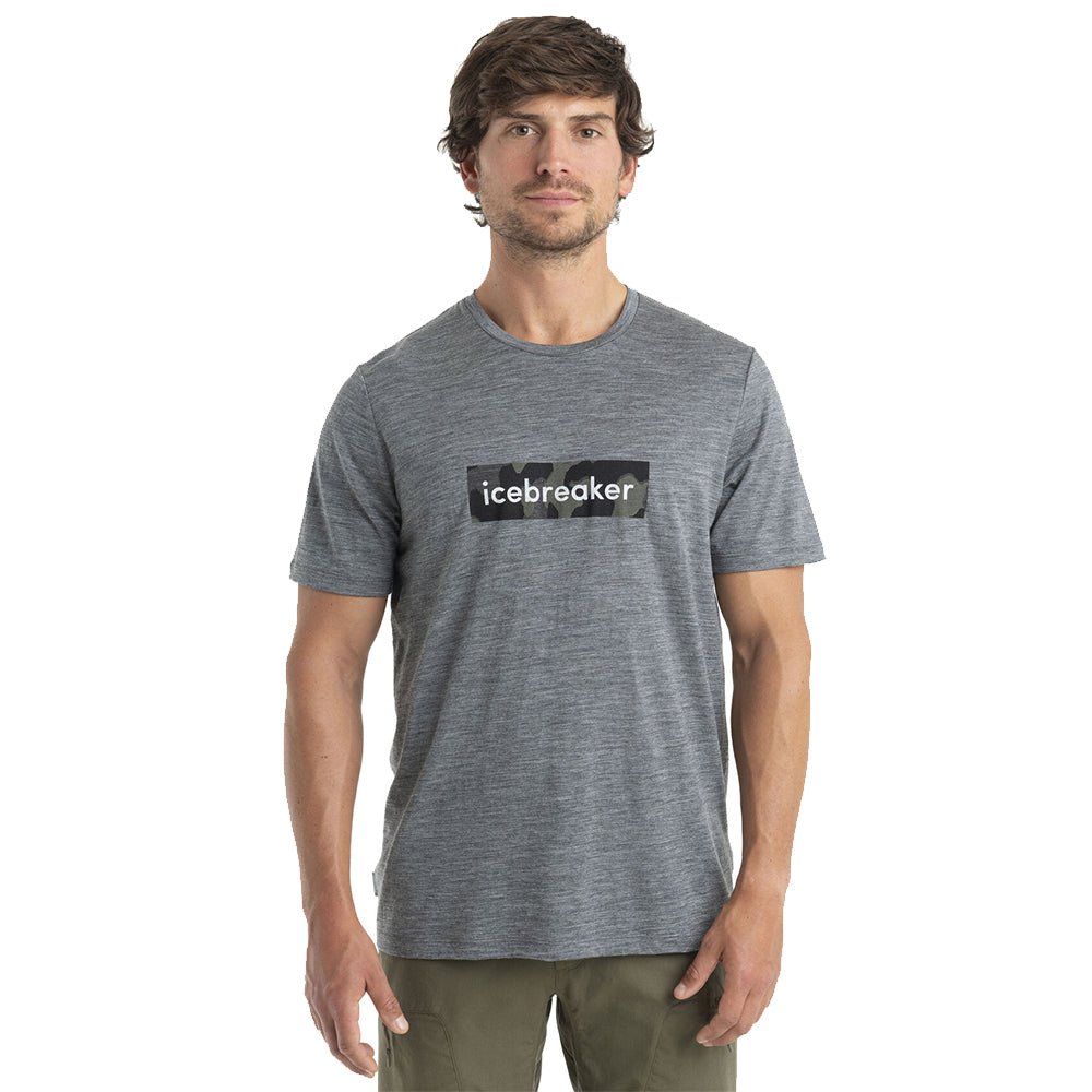 Icebreaker Merino 150 Tech Lite Natural Shades Mens SS Tee - Skiis & Biikes