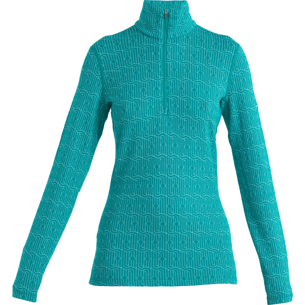 Icebreaker Merino 260 Vertex Herenga Womens Half Zip - Skiis & Biikes