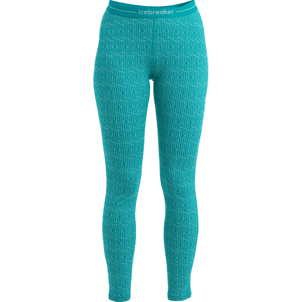 Icebreaker Merino 260 Vertex Herenga Womens Leggings - Skiis & Biikes