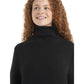 Icebreaker Seevista Womens Funnel Neck Sweater - Skiis & Biikes