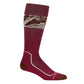 Icebreaker Ski+ Light Alps 3D Womens OTC Sock - Skiis & Biikes