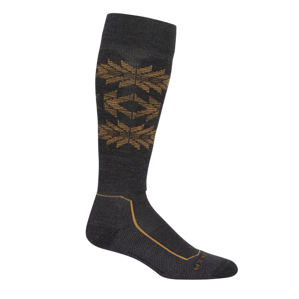 Icebreaker Ski+ Light Heritage Mens OTC Sock - Skiis & Biikes