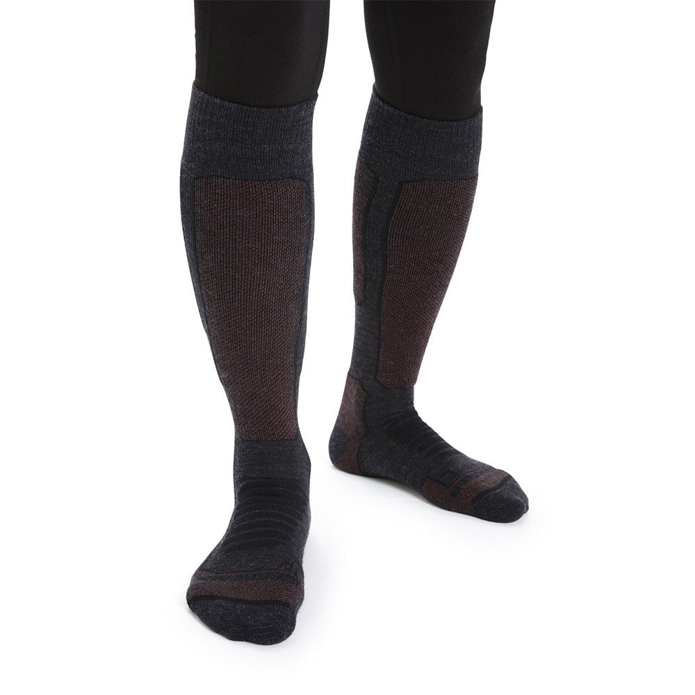 Icebreaker Ski+ Medium OTC Womens Sock - Skiis & Biikes