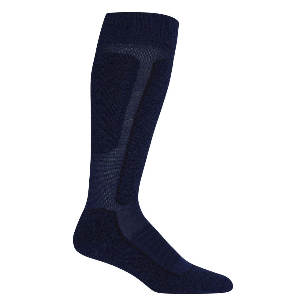 Icebreaker Ski+ Medium Womens OTC Sock Royal Navy L - Skiis & Biikes