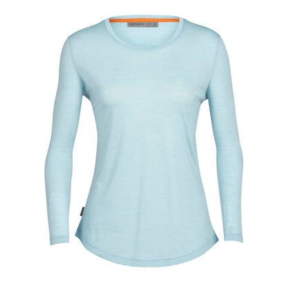 Icebreaker Sphere II Womens LS Tee - Skiis & Biikes