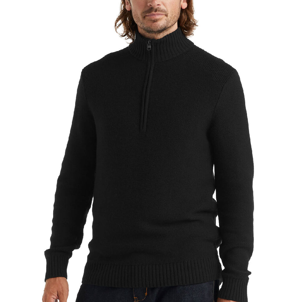 Icebreaker Waypoint Mens LS Half Zip - Skiis & Biikes