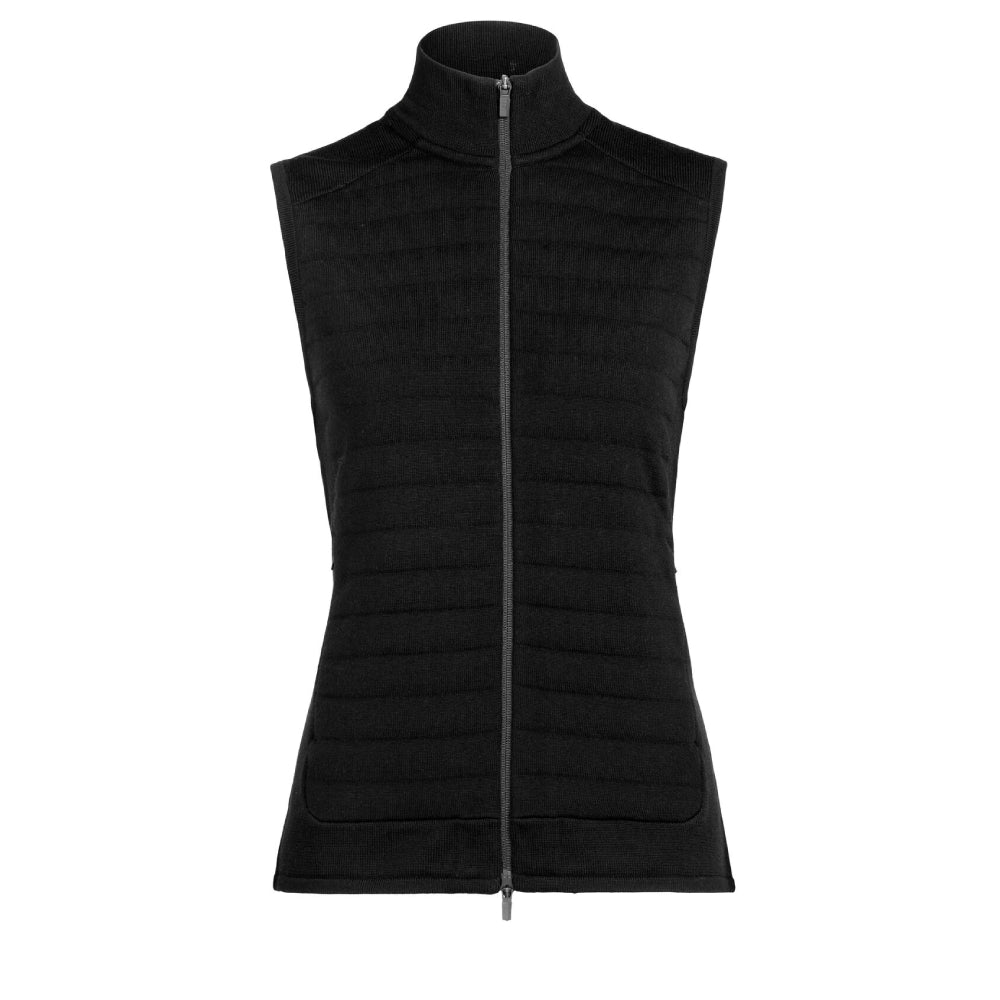 Icebreaker ZoneKnit Womens Insulated Vest - Skiis & Biikes