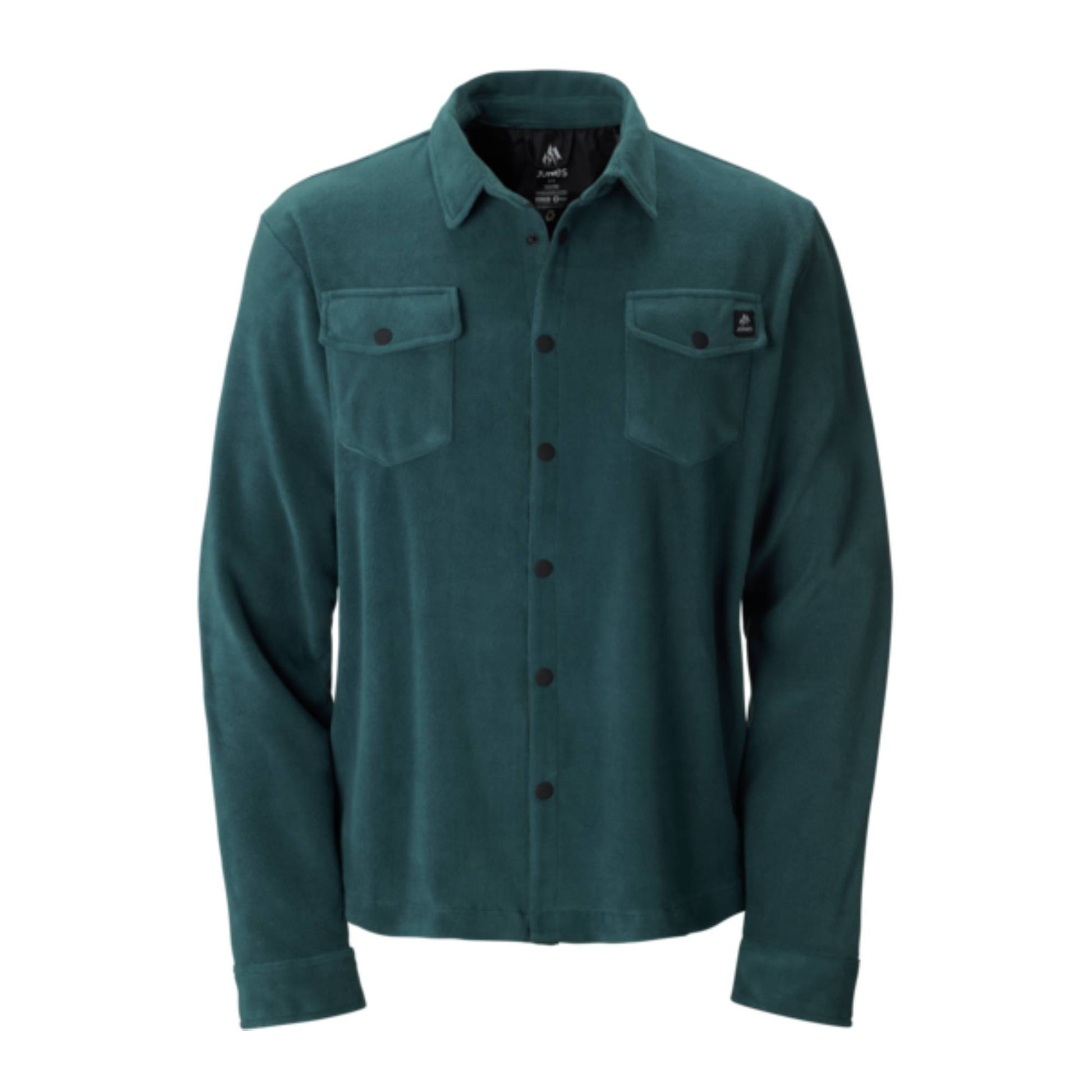 Jones December Mens Fleece Shirt 2025 - Skiis & Biikes