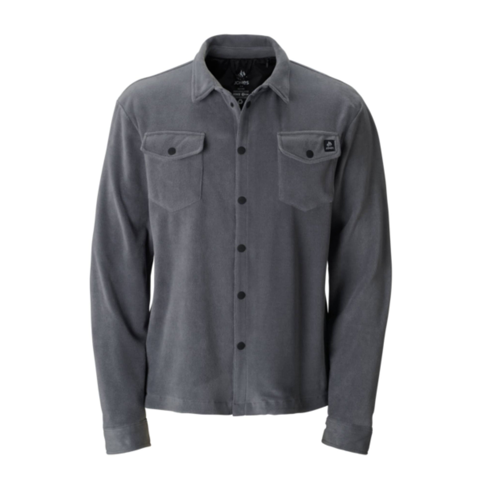 Jones December Mens Fleece Shirt 2025 - Skiis & Biikes