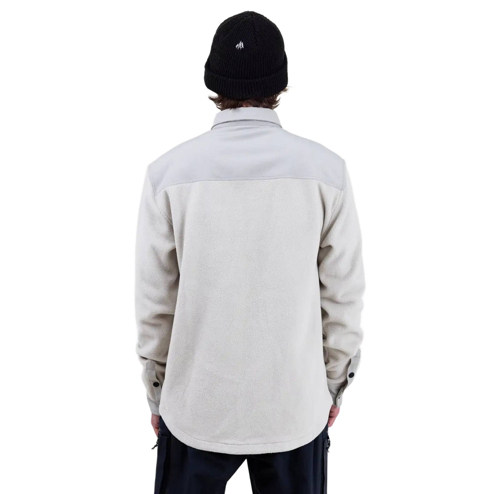 Jones December Mens Fleece Shirt 2026 - Skiis & Biikes