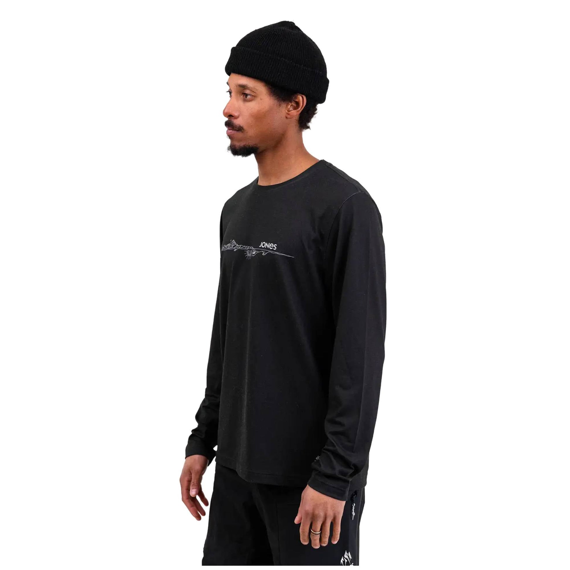 Jones Tech Mens LS Tee 2026 - Skiis & Biikes
