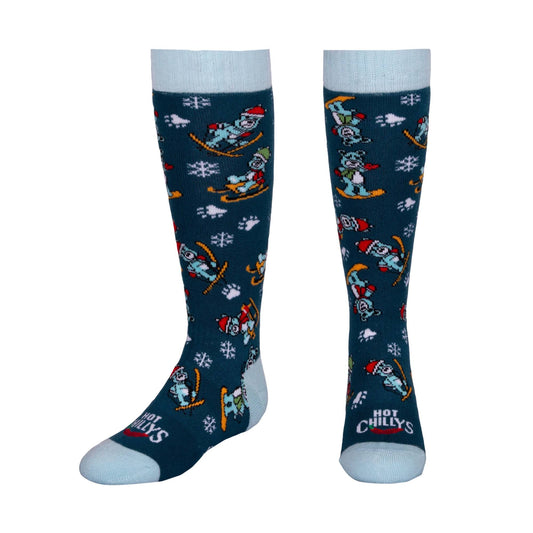 Hot Chilly's Bears Youth Mid Volume Sock