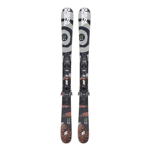 K2 Juvy Junior Ski + FDT 4.5 B85 GW Binding 2023 129 - Skiis & Biikes