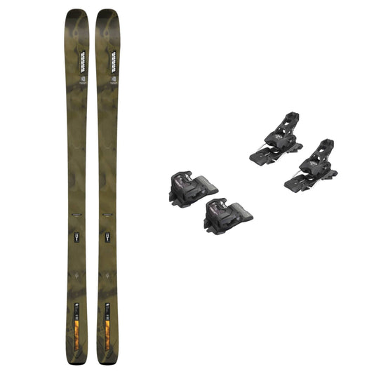 K2 Mindbender 89 Ti Ski + Attack 14 GW Bindings 2026 Bundle - Skiis & Biikes