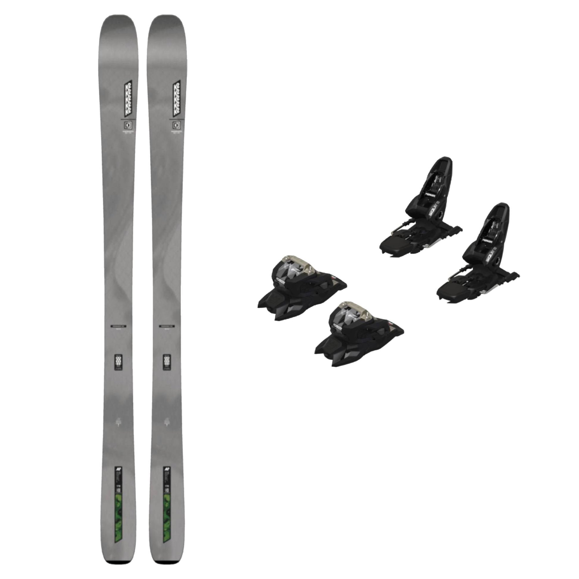 K2 Mindbender 90 C Ski + Squire 11 GW Bindings 2026 Bundle - Skiis & Biikes