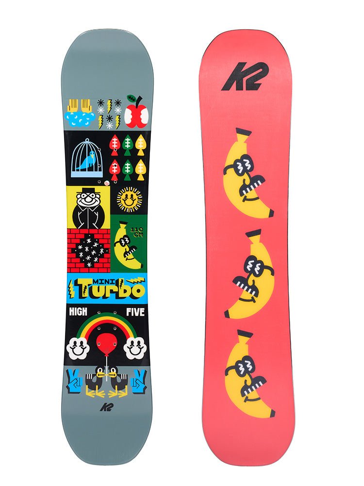 K2 Mini Turbo Kids Snowboard 2023 - Skiis & Biikes