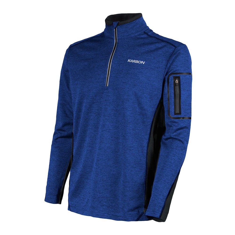 Karbon Achilles Mens Fleece Zip Turtleneck 2023 - Skiis & Biikes