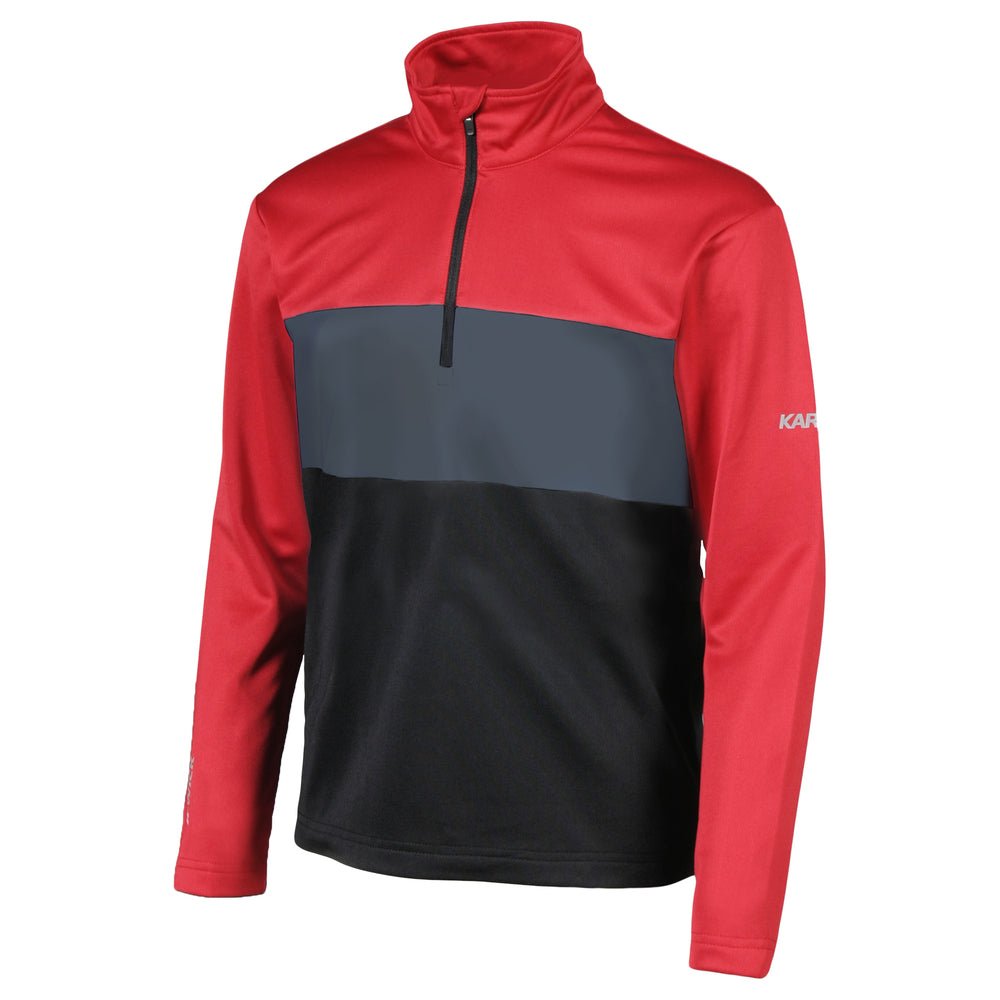 Karbon Atom Junior Boys Zip Fleece 2023 - Skiis & Biikes