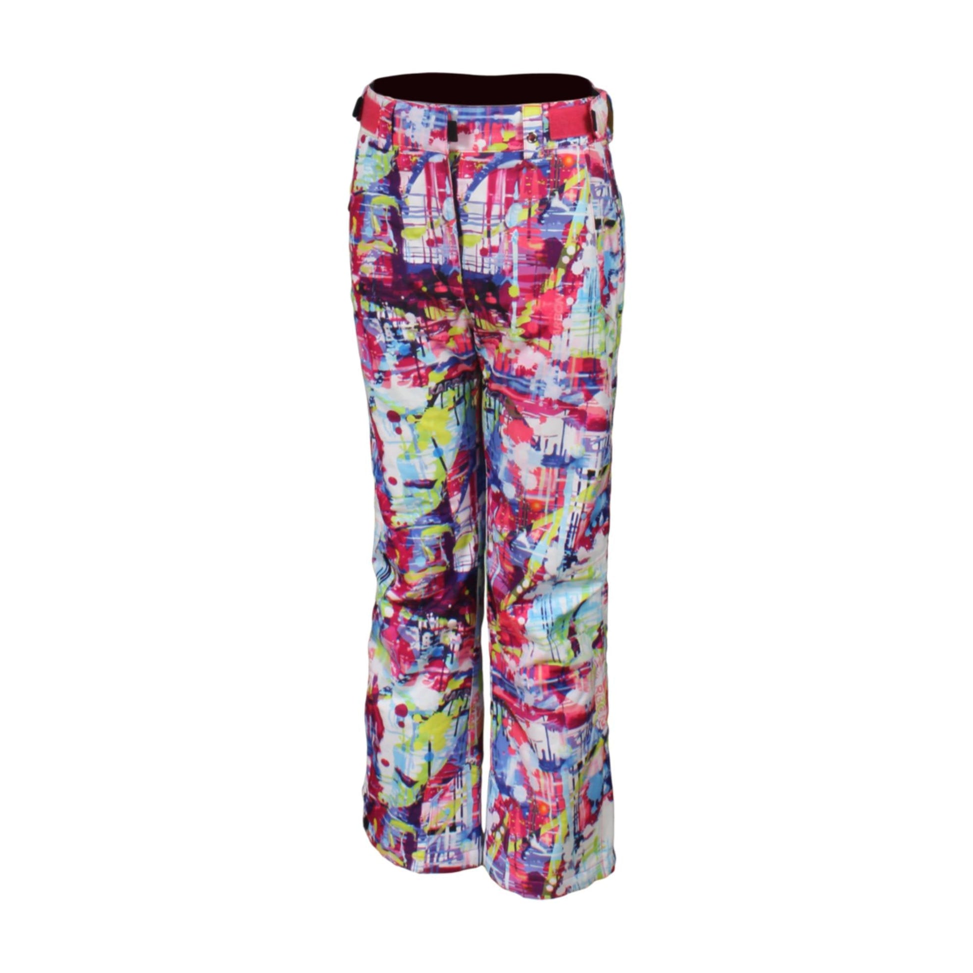 Karbon Halo Print Girls Pant 2026 - Skiis & Biikes