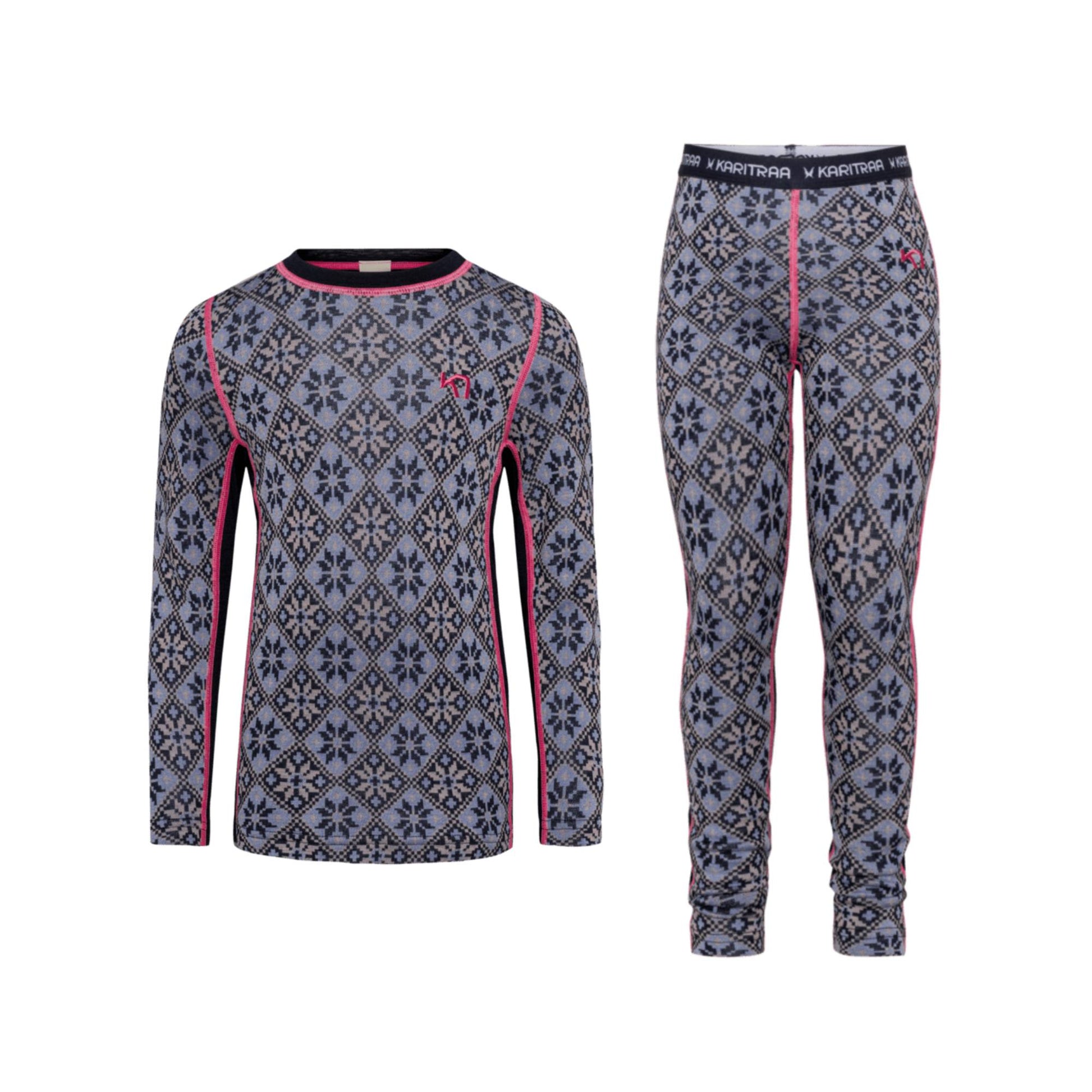 Kari Traa Hennie Preschool Base Layer Set 2026 - Skiis & Biikes