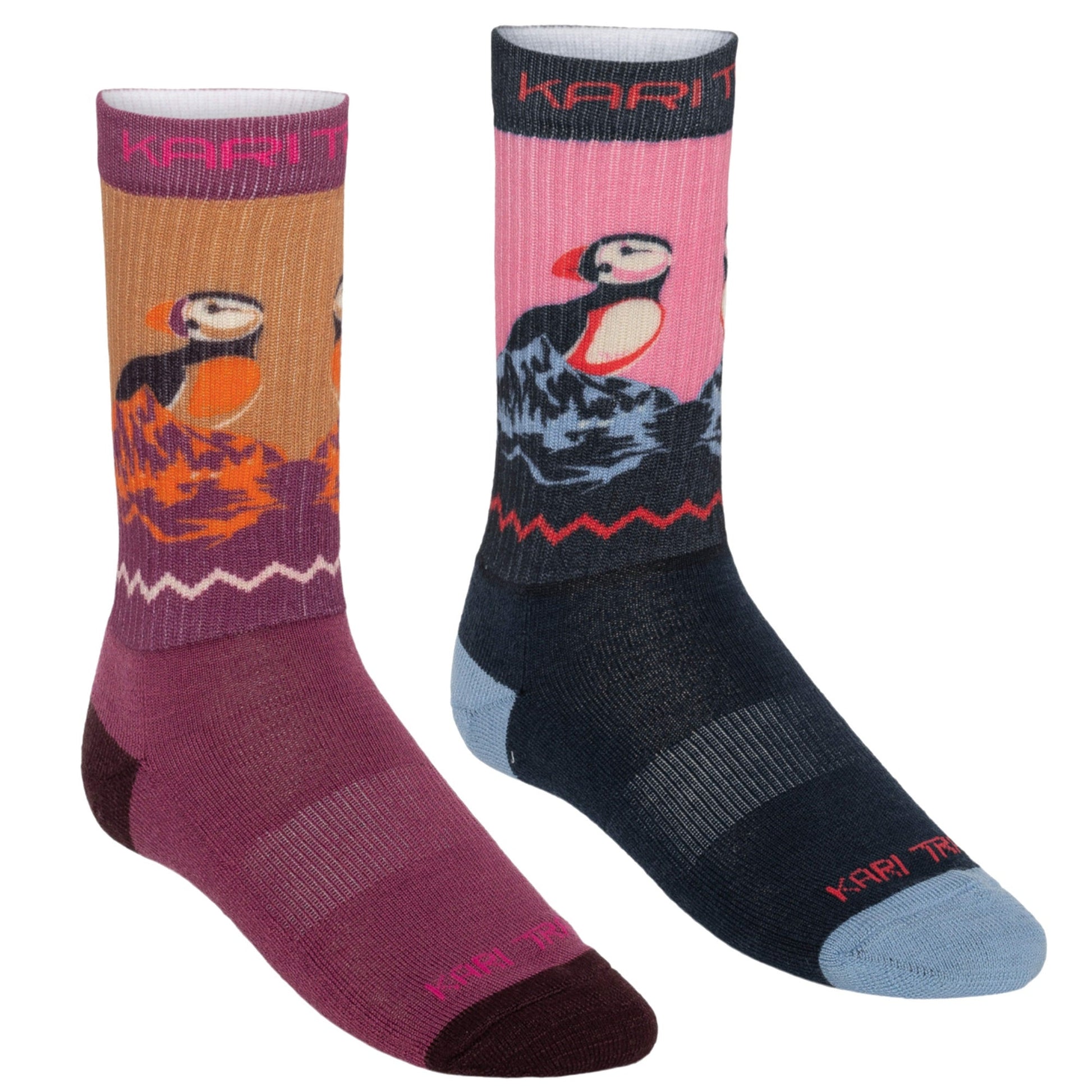 Kari Traa Puffin Womens Sock (2 - pack) - Skiis & Biikes