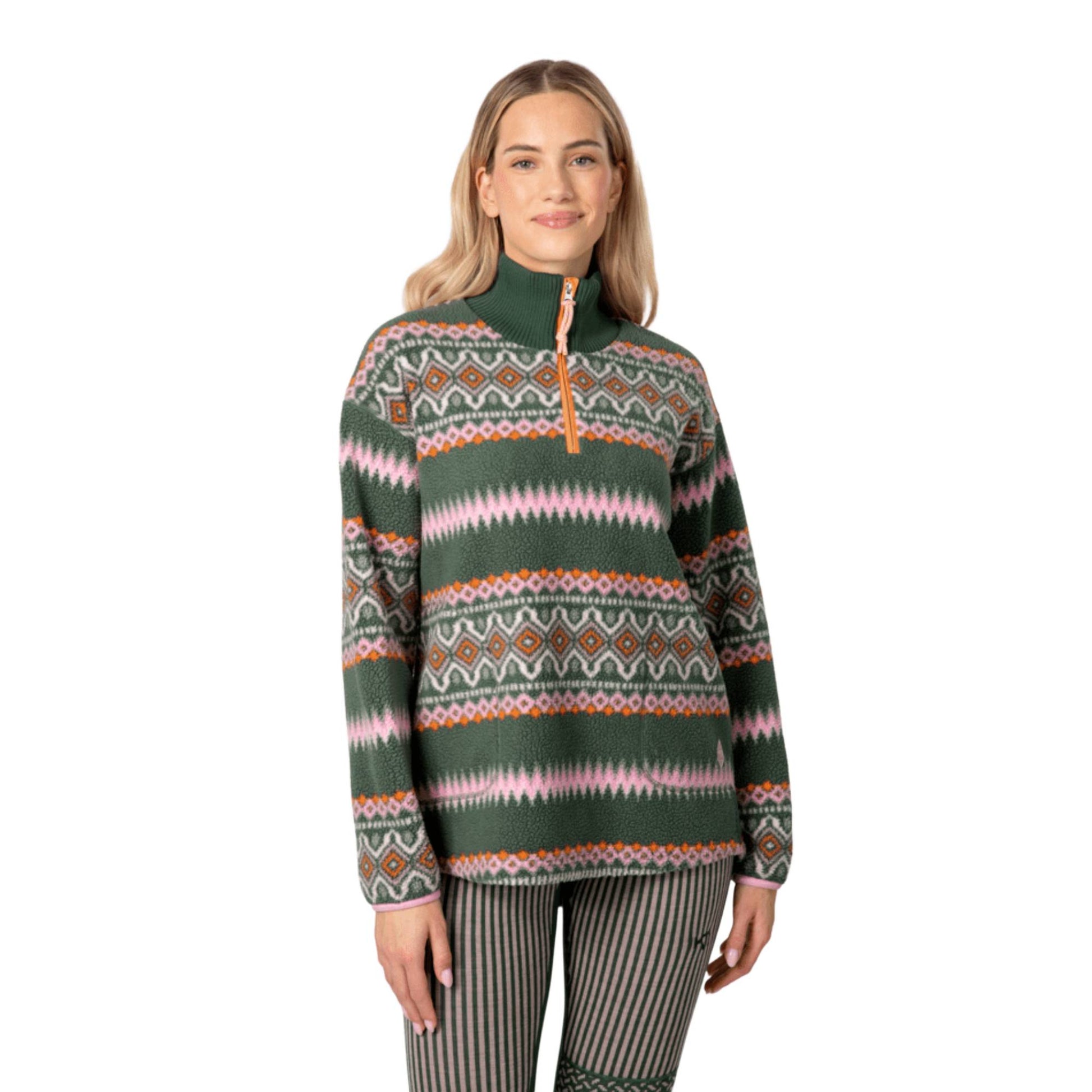 Kari Traa Ruthie Womens Midlayer Half Zip 2026 - Skiis & Biikes