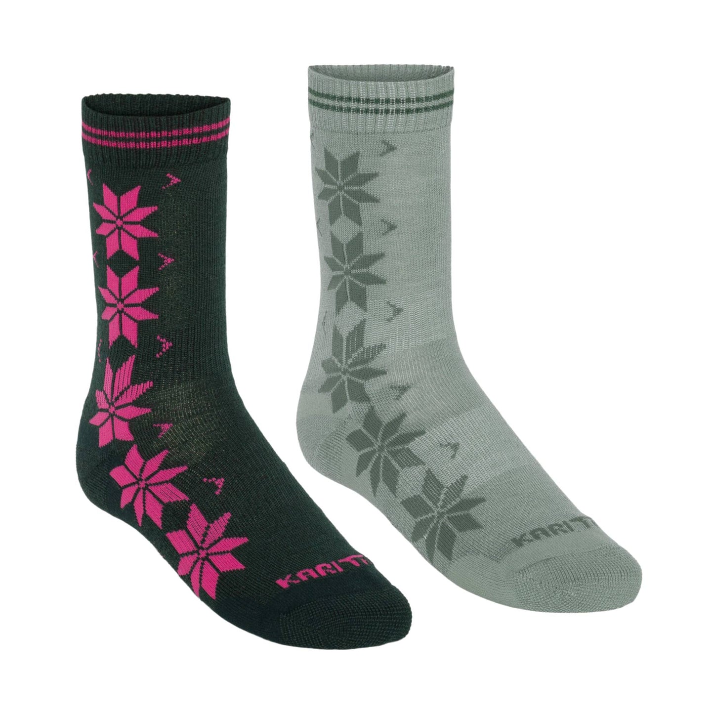 Kari Traa Vinst Womens Wool Sock (2 - pack) - Skiis & Biikes