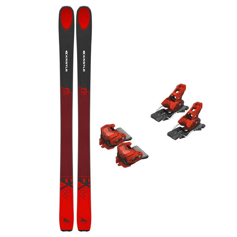 KASTLE スキー special freeride 赤 Freeride