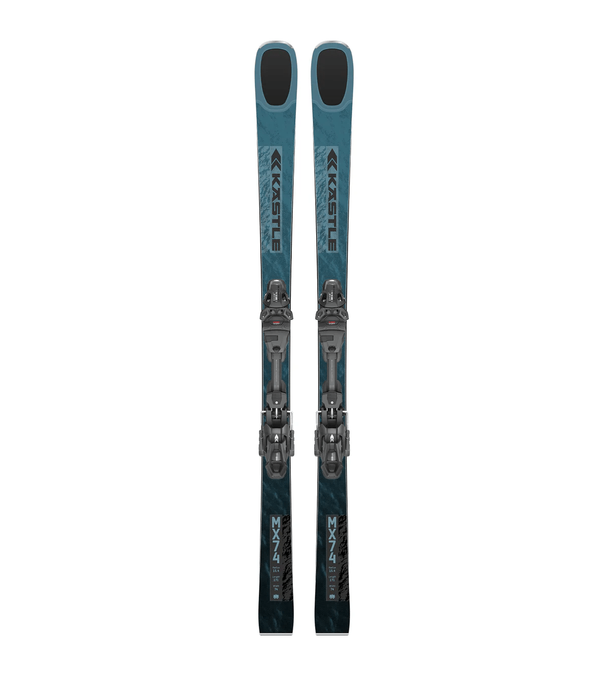 Kastle MX 74 Ski + Kastle K12 PRW GW Binding 2025 - Skiis & Biikes