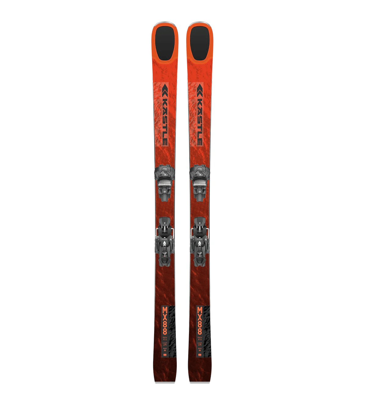 Kastle MX 88 Ski + Kastle K14 Attack GW Binding 2025 - Skiis & Biikes