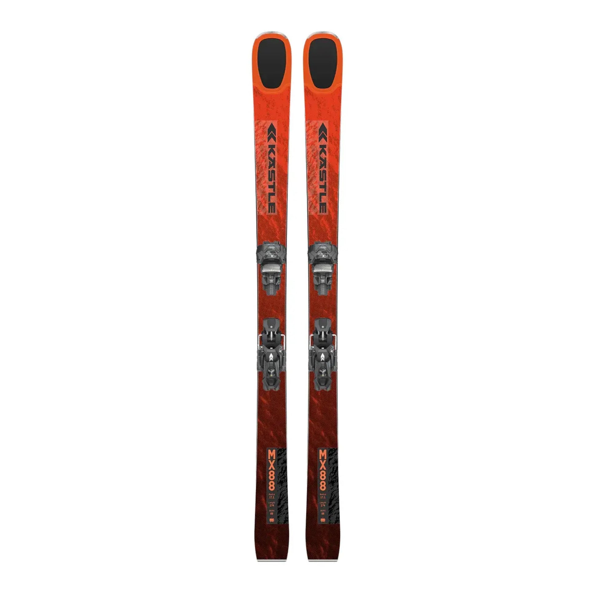 Kastle MX 88 Ski + Kastle K14 Attack GW Binding 2026 - Skiis & Biikes