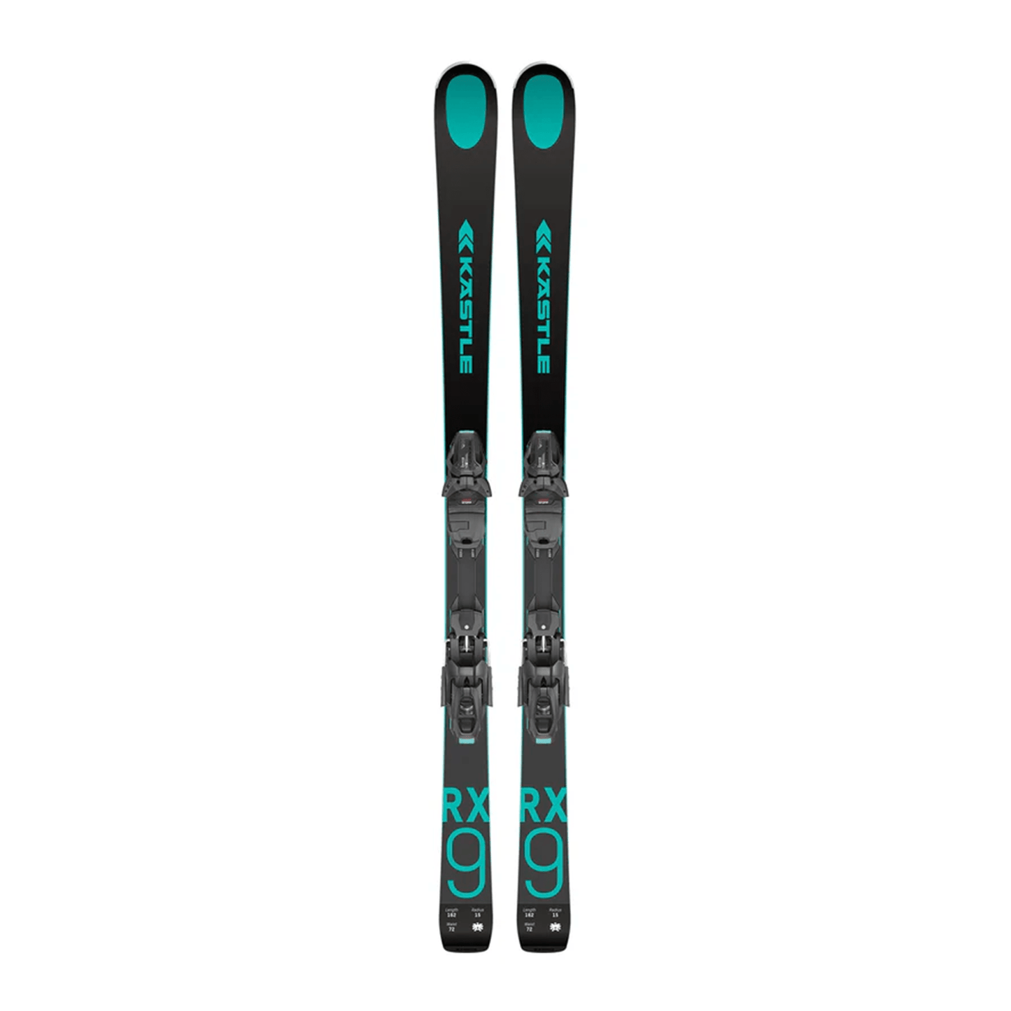 Kastle RX 9 Ski + Kastle K12 TRI GW Binding 2025 - Skiis & Biikes