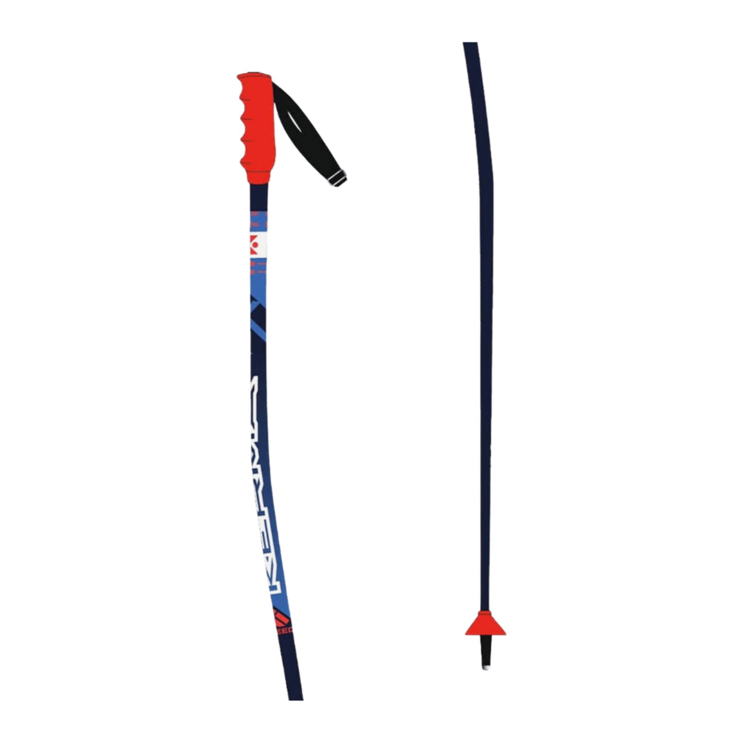 Kerma Speed GS - SG Junior Poles 2025 - Skiis & Biikes