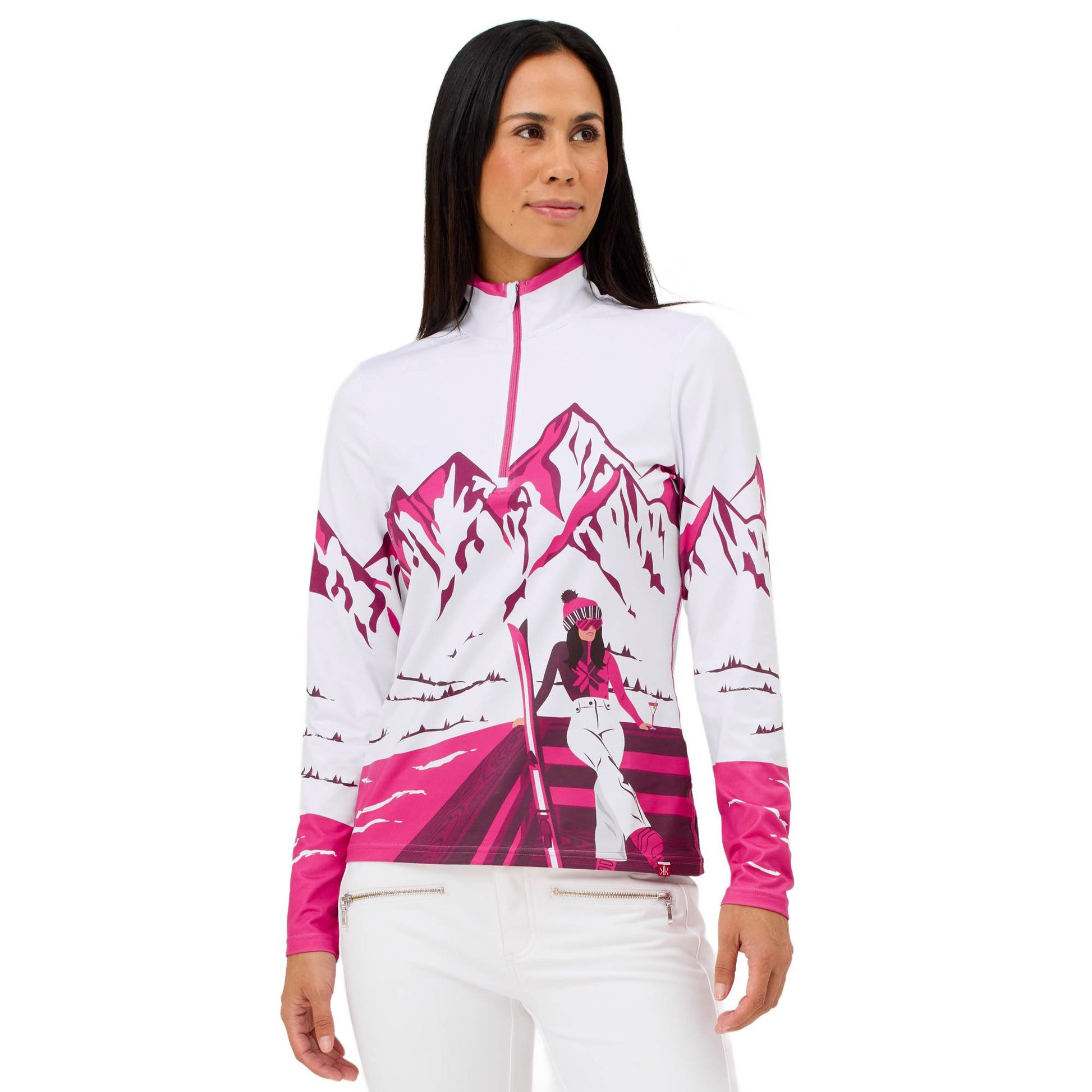 Krimson Klover Apres Anyone Womens Top 2026 - Skiis & Biikes