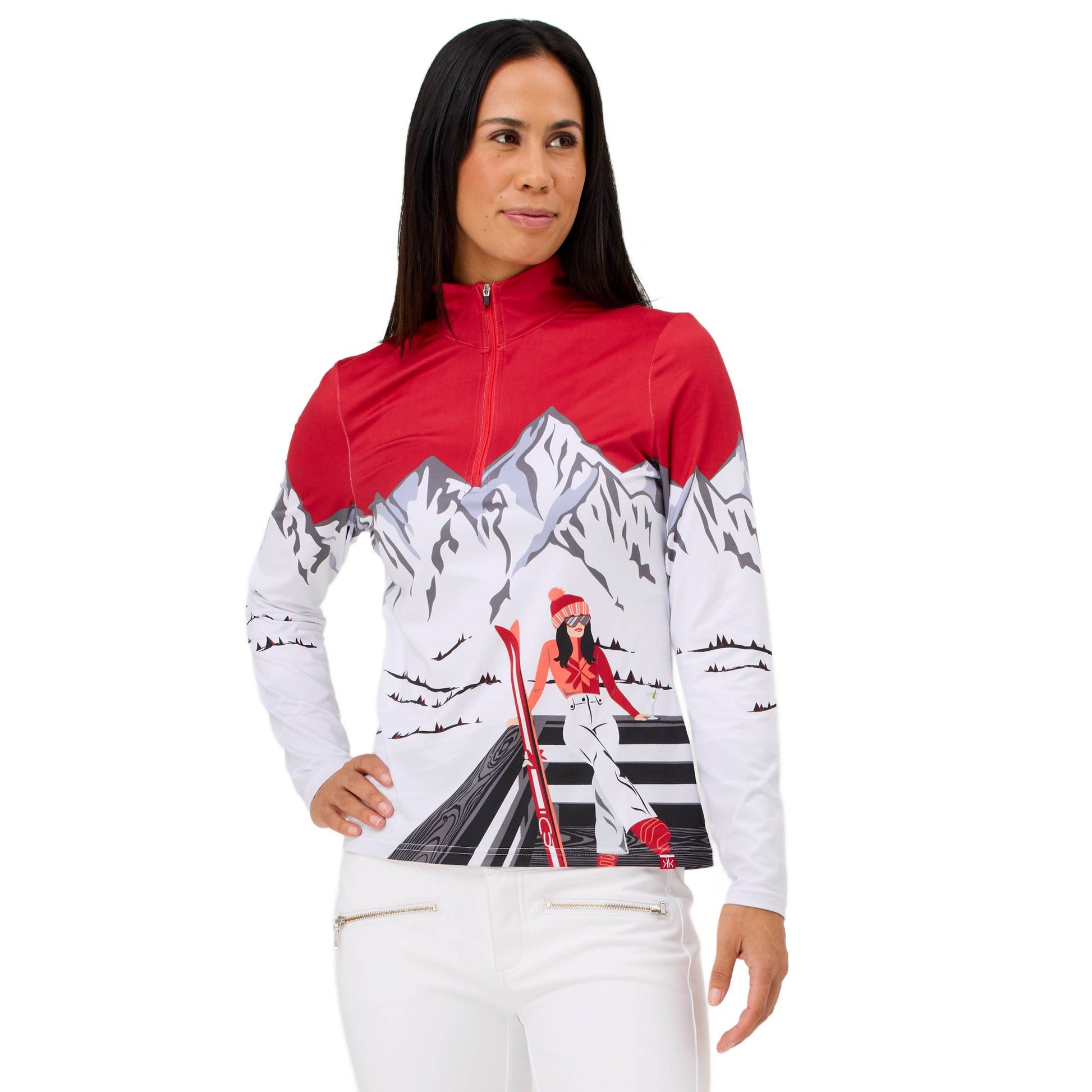 Krimson Klover Apres Anyone Womens Top 2026 - Skiis & Biikes