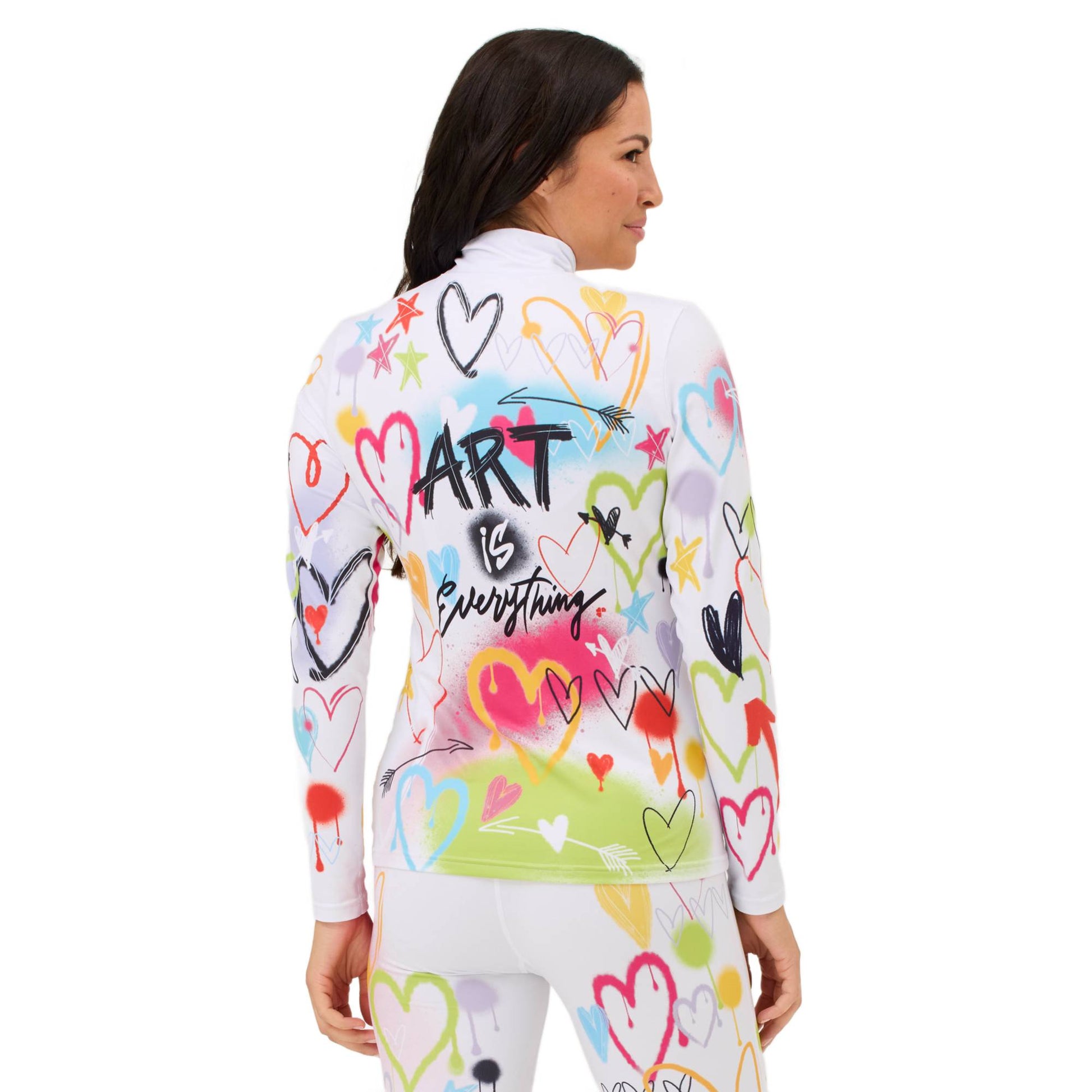Krimson Klover Graffiti Womens Top 2026 - Skiis & Biikes