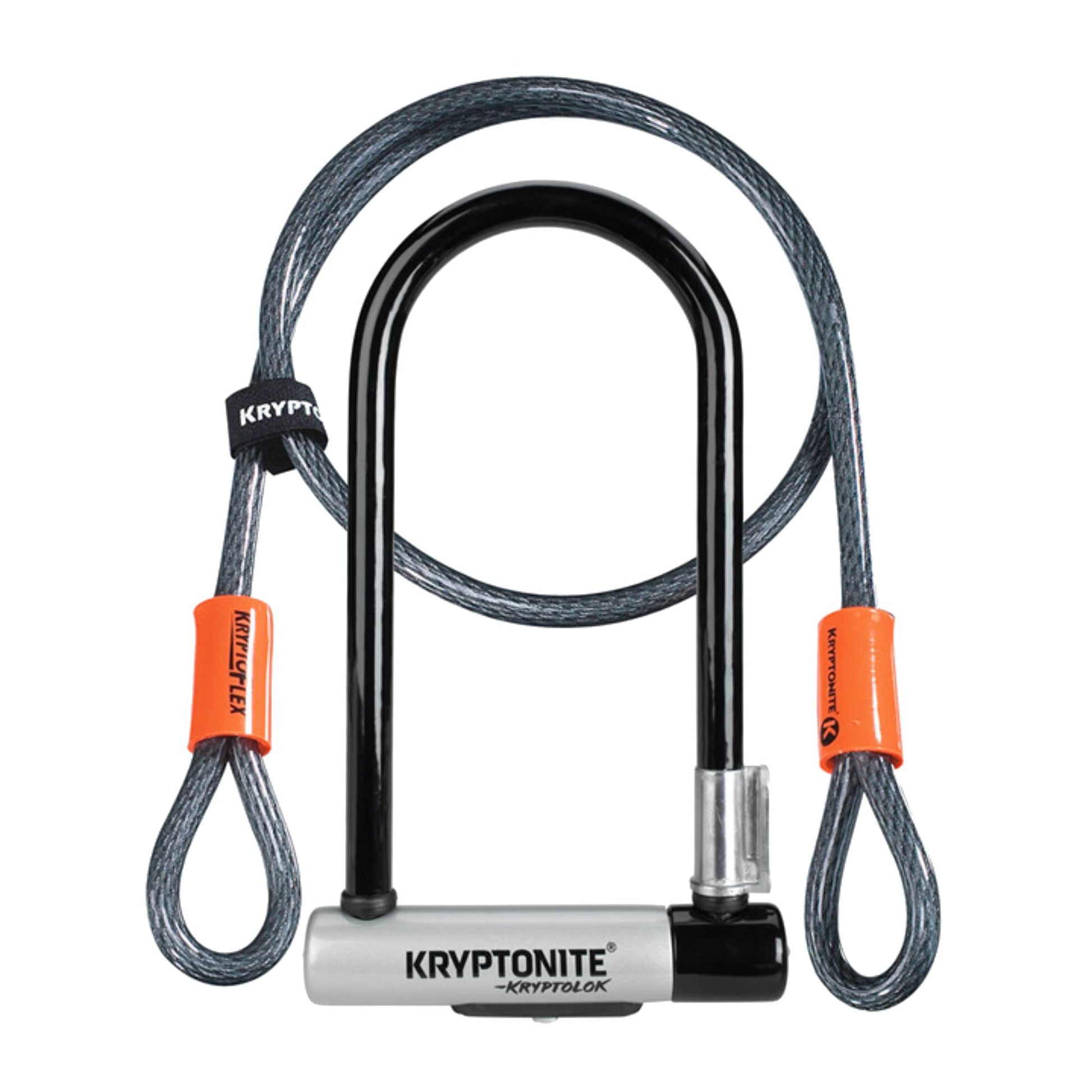 Kryptonite Kryptolock STD Bike Lock with 4' Flex Cable - Skiis & Biikes