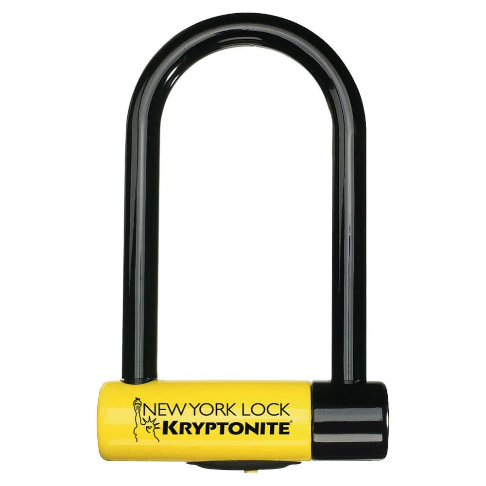 Kryptonite New York STD U Lock with Flexframe U Bracket - Skiis & Biikes