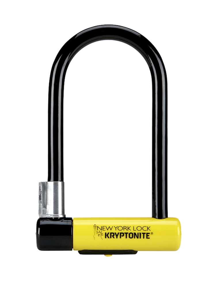 Kryptonite New York STD U Lock with Flexframe U Bracket - Skiis & Biikes