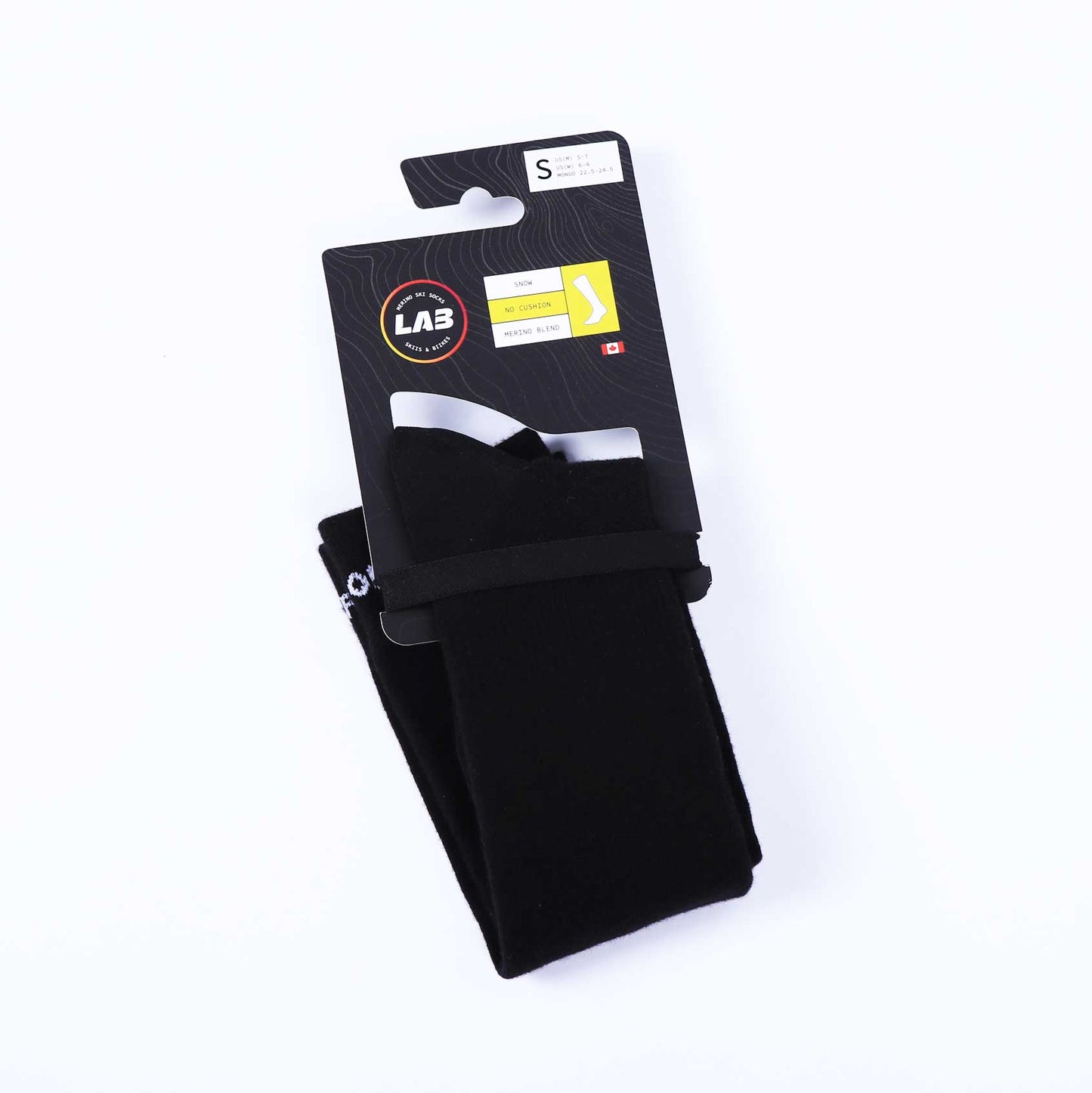 LAB Performance Ski Sock - No Cushion - Skiis & Biikes