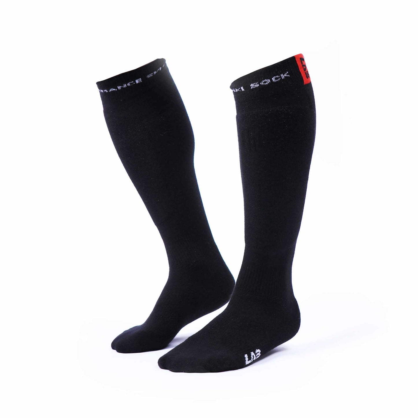 LAB Performance Ski Sock - No Cushion - Skiis & Biikes