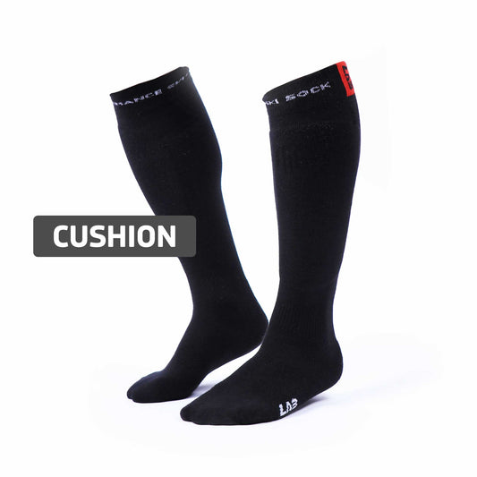 LAB Performance Ski Sock - Targeted Cushion - Skiis & Biikes
